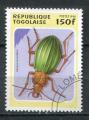 Timbre Rpublique du TOGO  1996  Obl  N 1446  Y&T Coloptre