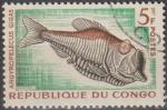 CONGO 1961-64 146 oblitr Poisson
