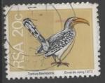 AFRIQUE DU SUD N 370 o Y&T 1974 Oiseaux (Tockus flavirostris)