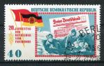 Timbre Allemagne RDA 1965  Obl   N 809  Y&T    