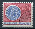 Timbre  FRANCE Pr oblitr 1964 - 69  Neuf *  N 127  Y&T    Monnaie gauloise