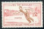 FRANCE NEUF ** N 1161 YVERT ANNE 1958 sport boules