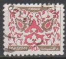 PAKISTAN N 498 o Y&T 1980 Arabesques et motifs