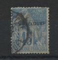Guadeloupe N19D Obl (FU) 1891 - Timbres colonies franaises surcharg