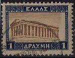 Grce/Greece 1927 - Temple de Thse (Athnes), obl./used - YT 355 