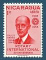 Nicaragua Poste arienne N324 Cinquantenaire du Rotary International neuf**