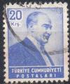 TURQUIE N° 1275 o Y&T 1955-1956 Atatürk