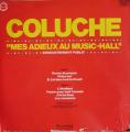 LP 33 RPM (12")  Coluche  "  Mes adieux au music-hall  "