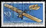Allemagne RFA Yvert N1355 Oblitr Transport postal par avion 1991 