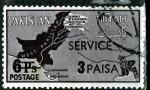 PAKISTAN Service N 66 de 1961 oblitr 