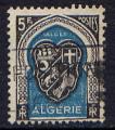 Timbre oblitr n 268(Yvert) Algrie 1948 - Armoiries Alger