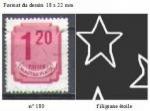 Hongrie 1950 taxe Y&T 180     M186 yI     Sc 194 H format du dessin 18x22