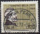 ITALIE N 1323 o Y&T 1977 150e Anniversaire de la naissance de Quintino Sella