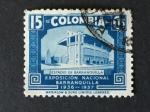 Colombie 1937 - Y&T 305 obl.