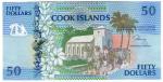 **   COOK Islands     50  dollars   1992   p-10a    UNC   **