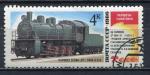 Timbre RUSSIE & URSS  1986  Obl  N  5347   Y&T  train Locomotive