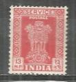 Inde : 1958-63 : Y & T n service 27B (2)