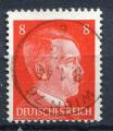 Timbre ALLEMAGNE Empire III Reich 1941 - 43  Obl  N 710   Y&T  Personnage