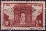 258 - Arc de Triomphe de Paris oblitr - anne 1929  