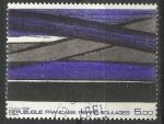 France 1986; Y&T n 2448; 5,00F tableau de Pierre Soulages
