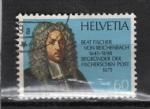 Timbre Suisse Oblitr / Cachet Rond / 1975 / Y&T N990. 
