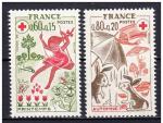 FRANCE - 1975- Yvert 1860/1861 Neufs ** - Croix Rouge