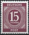 Allemagne - Zones Occupation A.A.S. - 1946 - Y & T n 11 - MNH (2