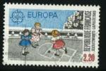 France 1989 - YT 2584 - oblitr - Europa jeux d'enfants - La marelle