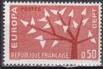 FRANCE N 1359 de 1962 neuf**  