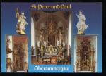 CPM neuve Allemagne OBERAMMERGAU Obbay Pfarrkirche St. Peter und Paul