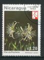 Timbre du NICARAGUA 1982  Obl  N 1219  Y&T  Fleurs