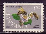 Tanzanie 1987  Y&T  321  N**   abeilles