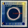 France 1999 - YT 3261 - cachet rond - clipse soleil 11/08/1999