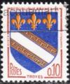 FRANCE - 1962 - Yt n 1353 - Ob - Armoiries de villes : Troyes ; city