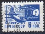 URSS N 3164 o Y&T 1966-1969 Avion