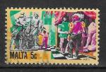 MALTE - 1981 - Yt n 628 - Ob - Les arts