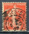 Timbre FRANCE  1906   Obl   N 135  Y&T