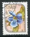 Timbre de CUBA 1986  Obl  N 2670  Y&T   Fleurs  