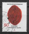 Allemagne - 1977 - Yt n 785 - Ob - 500 ans Universit de Mayence