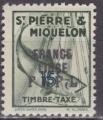 St PIERRE et MIQUELON Taxe N 59 de 1942 neuf**  