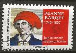 Anne 2022 timbres  issu de la srie Les grands navigateurs Jeanne Barret Rf 4