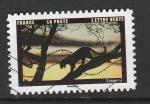 France timbre oblitr anne 2022 Serie Animaux au Crepuscule  Lopard