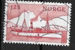 Norvge - 1977 - YT n  704 oblitr