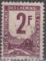 FRANCE Colis postaux n 2 de 1944/47 oblitr