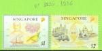 SINGAPOUR YT SERIE COMPLETE N1935-1936 NEUF**
