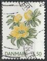 Timbre oblitr n 1427(Yvert) Danemark 2006 - Fleurs, Aconit d'hiver 