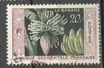 A.O.F. 1958; Y&T n 67 20F flore, bananes