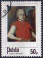 Pologne/Poland 1974 - Journe du timbre, peinture, 0.50 Gr, obl. - YT 2176 