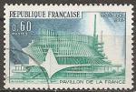  france - n 1519  obliter - 1967
