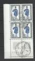 FRANCE 1968  YT n 1549 Oblitration journe du timbre